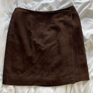 Banana Republic Suede Skirt